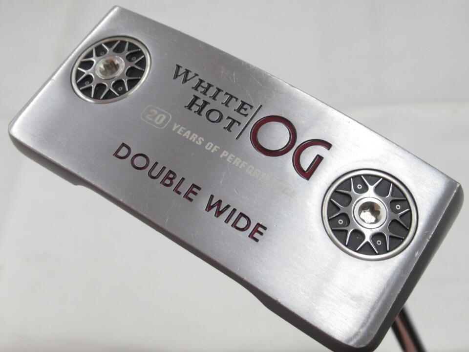 【中古】オデッセイ ホワイト ホット OG DOUBLE WIDE パター 34.0インチ ヘッドカバーあり STROKE LAB Cランク 右利き用 ODYSSEY ゴルフクラブ ゴルフドゥ ゴルフ用品 GOLF DO 中古ゴルフクラブ 11,866円