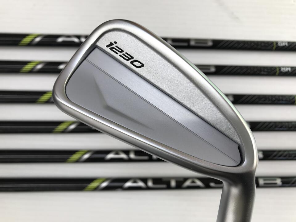 【中古】ピン i230 アイアンセット SRフレックス 38.0インチ ALTA J CB BLACK Cランク 右利き用 PING ゴルフクラブ ゴルフドゥ ゴルフ用品 GOLF DO 中古ゴルフクラブ|ゴルフ ドゥ 中古クラブ店