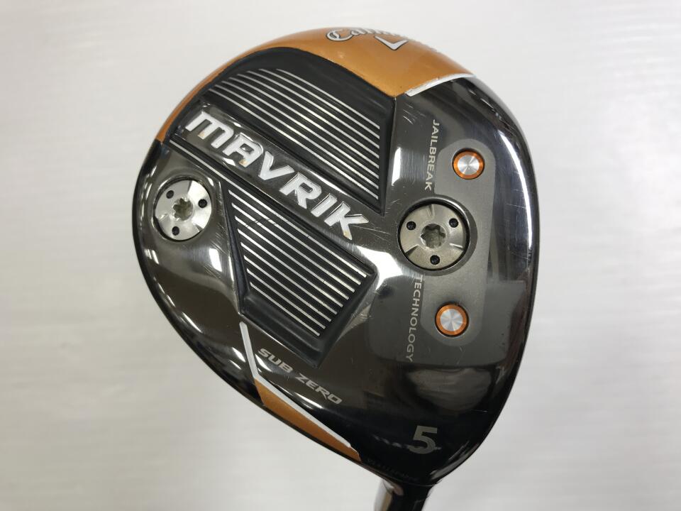 【中古】【訳あり】キャロウェイ MAVRIK SUB ZERO フェアウェイウッド 5W 18° Sフレックス 42.25インチ ツアーAD TP-6 リシャフト品 Dランク 右利き用 Callaway ゴルフクラブ マーベリックサブゼロ ゴル 10,733円