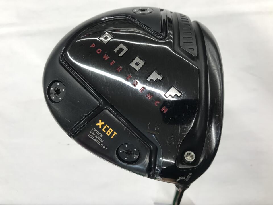 【中古】グローブライド ONOFF KURO 2024 ドライバー 9.5° Sフレックス 45.5インチ ヘッドカバーあり TATAKI:60CBT リシャフト品 Cランク 右利き用 GLOBERIDE ゴルフクラブ オノフクロ ゴルフドゥ ゴルフ