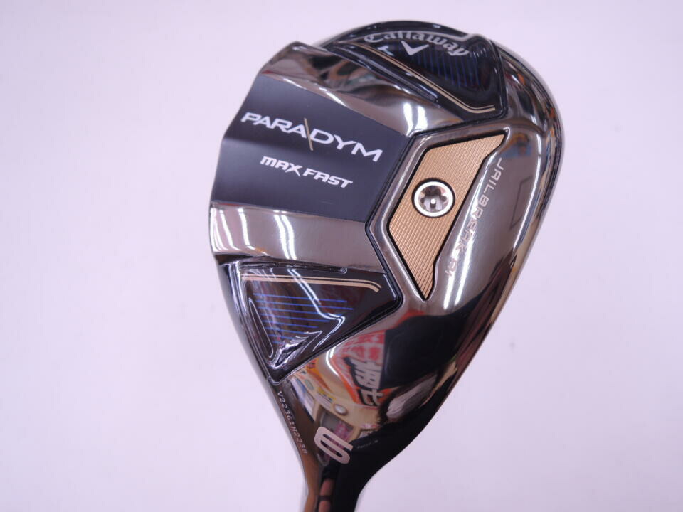 【中古】【レディースモデル】キャロウェイ PARADYM MAX FAST レディス ユーティリティ 27° Lフレックス 38.0インチ ヘッドカバーあり ELDIO 40 for Callaway(PARADYM) Aランク 右利き用 Callaway ゴルフクラ