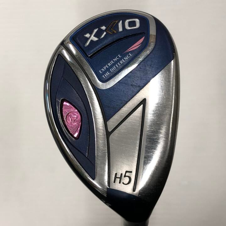 【中古】【レディースモデル】ダンロップ XXIO LADIES ブルー ユーティリティ 25° Rフレックス 39.5インチ ヘッドカバーあり MP1100L ブルー Cランク 右利き用 DUNLOP ゴルフクラブ ゼクシオ ゴルフ