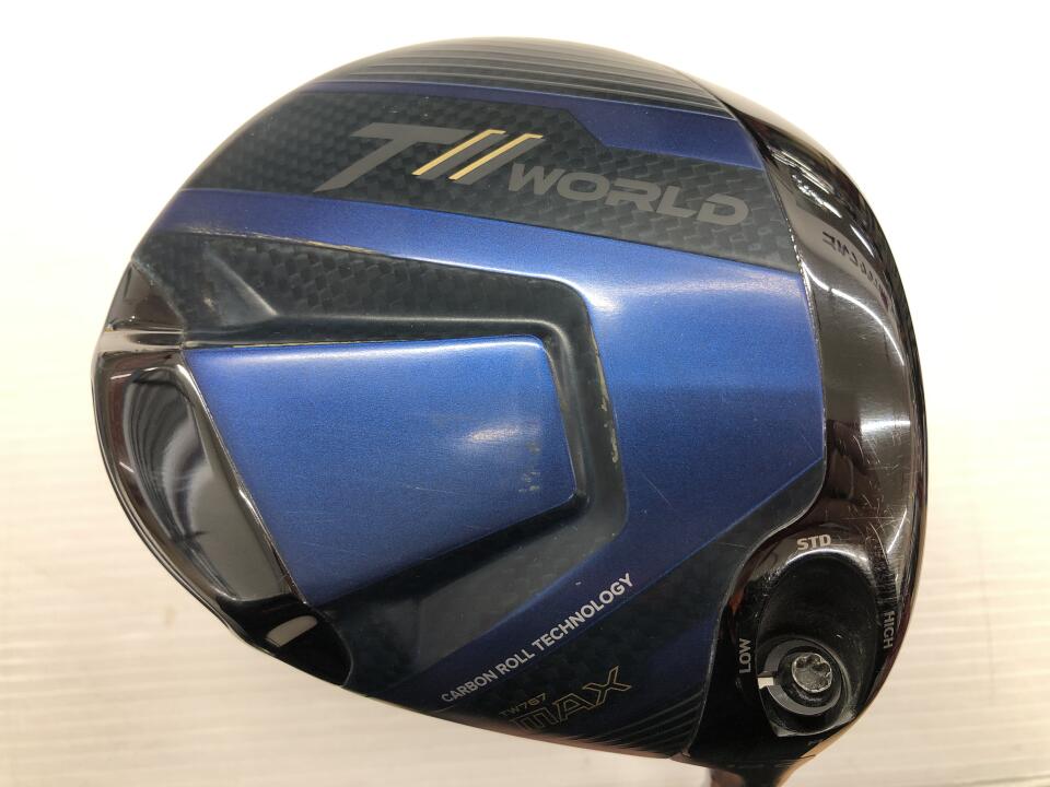 【中古】ホンマゴルフ TOUR WORLD TW767 MAX ドライバー 12° Rフレックス 45.5インチ ヘッドカバーあり VIZARD　EZ-A　4 リシャフト品 Cランク 右利き用 ゴルフクラブ ツアーワールド ゴルフドゥ ゴル