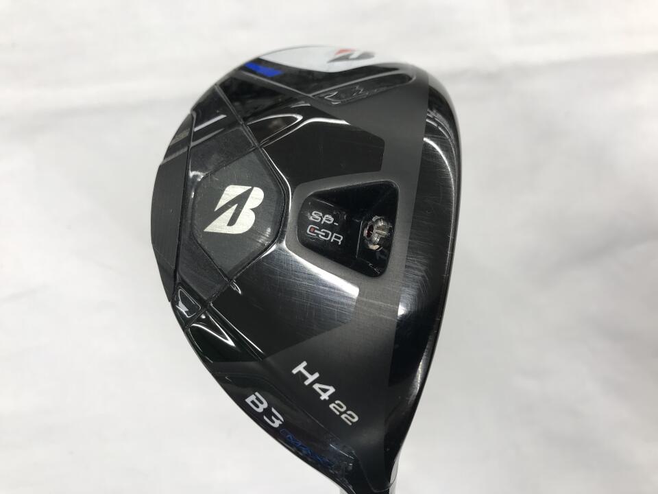 【中古】ブリヂストン B3MAX HY ユーティリティ 22° SRフレックス 40.5インチ ヘッドカバーあり VANQUISH BSh for MAX Cランク 右利き用 BRIDGESTONE ゴルフクラブ ゴルフドゥ ゴルフ用品 GOLF DO 中古ゴルフ