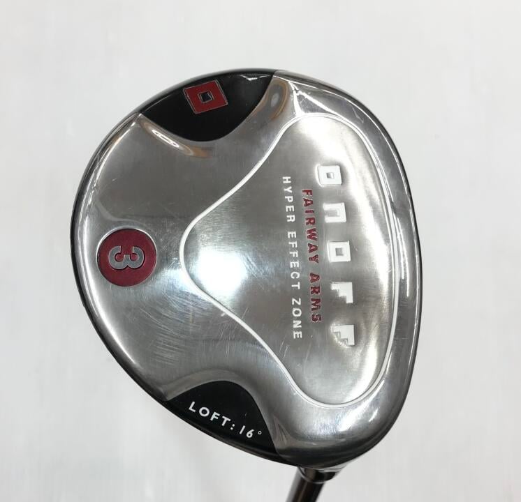 【中古】グローブライド オノフ フェアウェイアームズレディー2008 フェアウェイウッド 3W 16° Lフレックス 41.75インチ スムースキック LP-408F Dランク 右利き用 GLOBERIDE ゴルフクラブ ゴルフド