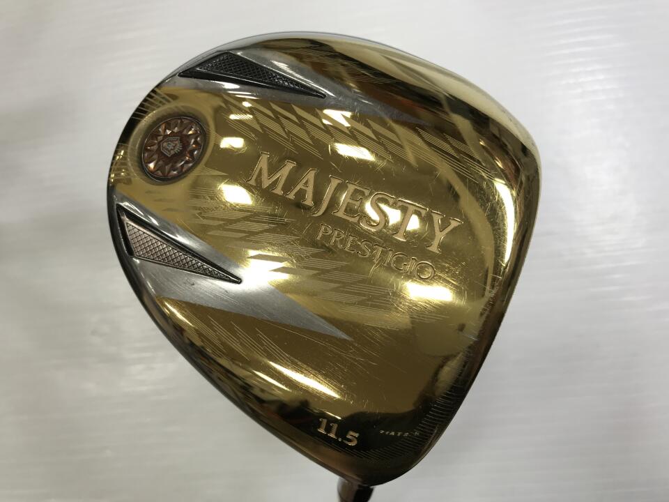 【中古】マジェスティゴルフ MAJESTY PRESTIGIO 13 Gold ドライバー 11.5° Rフレックス 45.75インチ ヘッドカバーあり MAJESTY LV760 Gold Cランク 右利き用 MAJESTY ゴルフクラブ ゴルフドゥ ゴルフ用品 GOLF DO