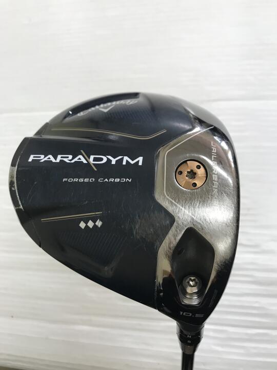 【中古】キャロウェイ PARADYM ◆◆◆ ドライバー 10.5° Sフレックス 45.25インチ ヘッドカバーあり TENSEI 55 for Callaway(PARADYM) Cランク 右利き用 Callaway ゴルフクラブ パラダイム トリプルダイヤモ