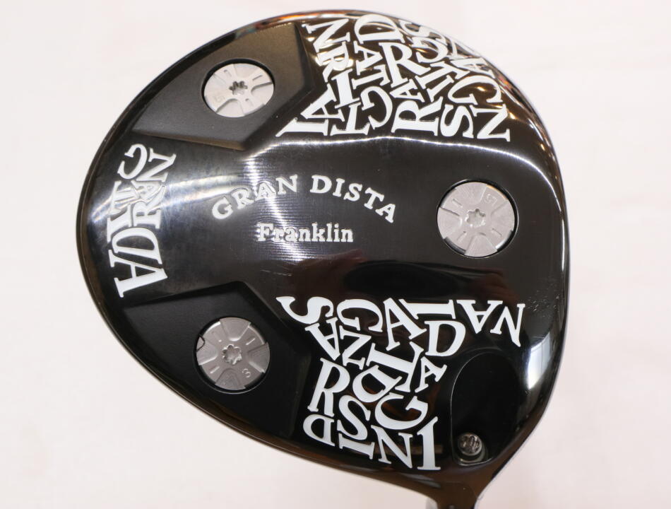 【中古】グランディスタ Franklin ドライバー 10.5&deg; SXフレックス 45.75インチ ヘッドカバーあり CRAZY LA BOMBA RoyalDecoration リシャフト品 Cランク 右利き用 Grandista ゴルフクラブ ゴルフドゥ ゴルフ用｜ゴルフ ドゥ 中古クラブ店