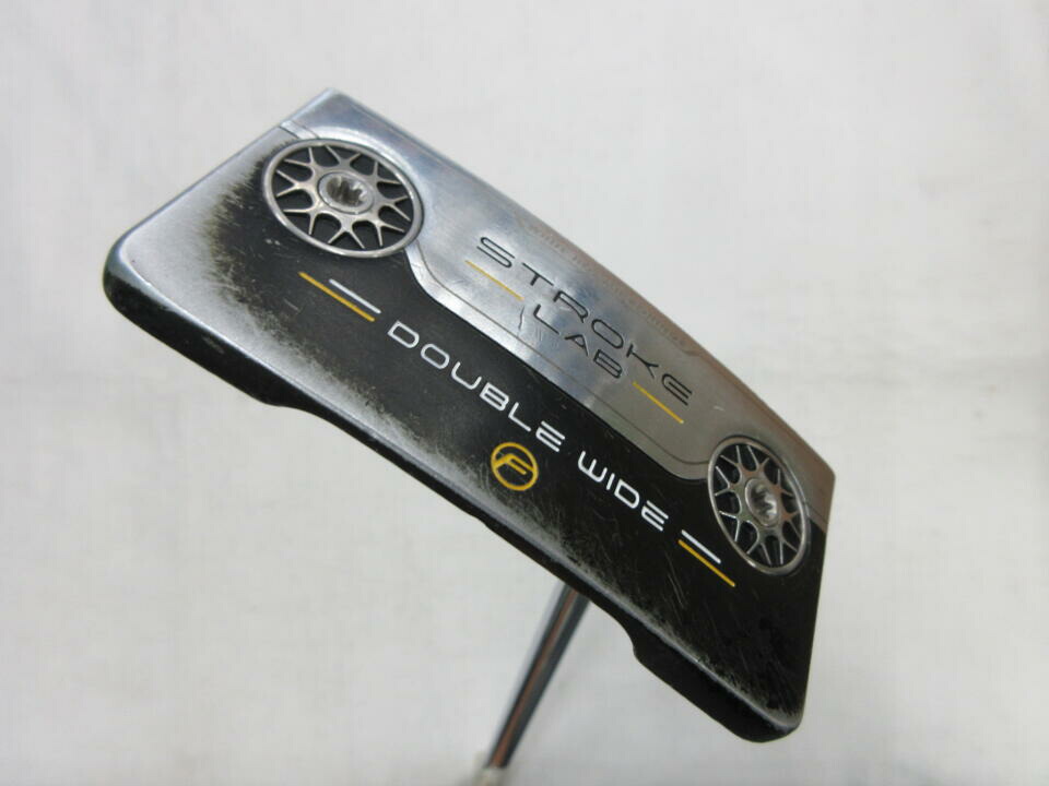 【中古】オデッセイ STROKE LAB DOUBLE WIDE FLOW パター 34.0インチ オリジナルスチール Dランク 右利き用 ODYSSEY ゴルフクラブ ゴルフドゥ ゴルフ用品 GOLF DO 中古ゴルフクラブ