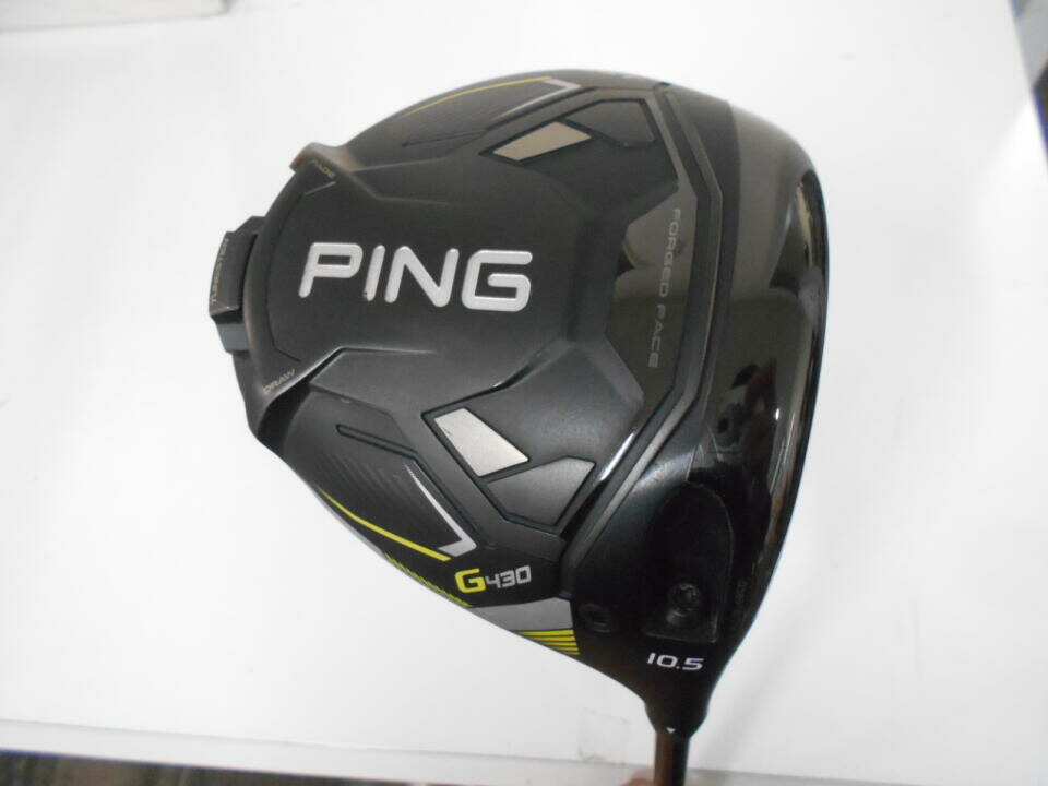 【中古】ピン G430 LST ドライバー Sフレックス 45.75インチ ヘッドカバーあり ALTA J CB BLACK Cランク 右利き用 PING ゴルフクラブ ゴルフドゥ ゴルフ用品 GOLF DO 中古ゴルフクラブ