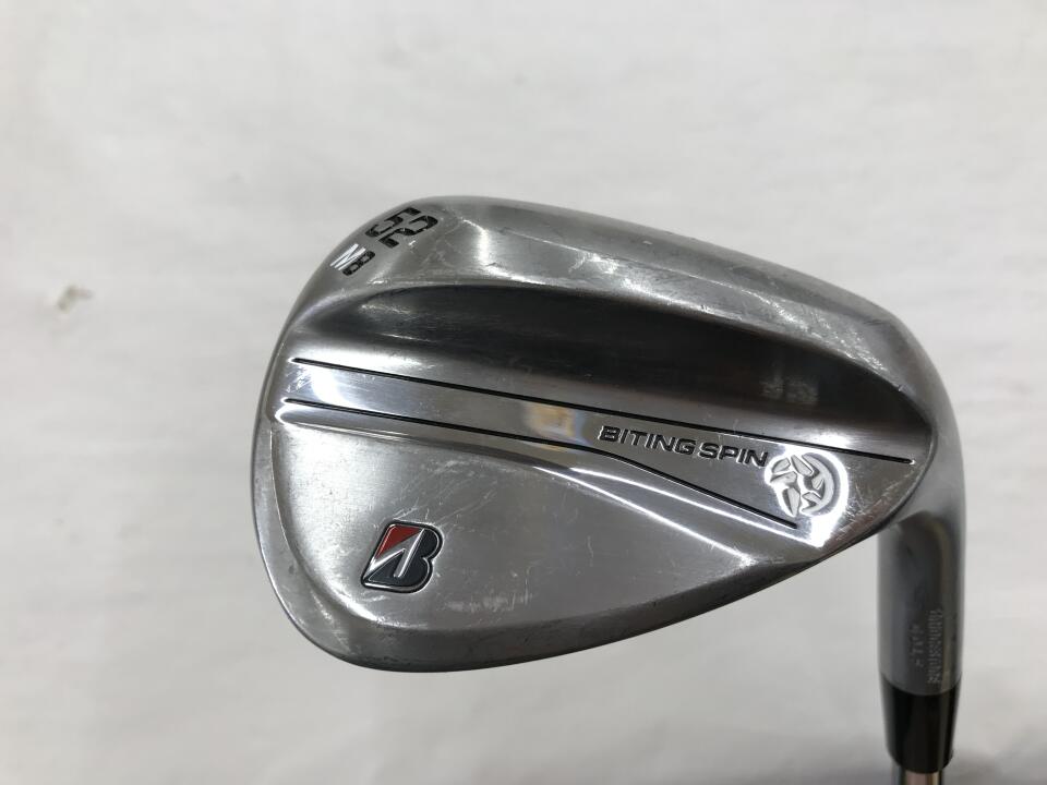 【中古】ブリヂストン BITING SPIN ノーメッキ ウェッジ 52&deg; S200フレックス 35.25インチ ダイナミックゴールド105 リシャフト品 Cランク 右利き用 BRIDGESTONE ゴルフクラブ ゴルフドゥ ゴルフ用品 GOL｜ゴルフ ドゥ 中古クラブ店