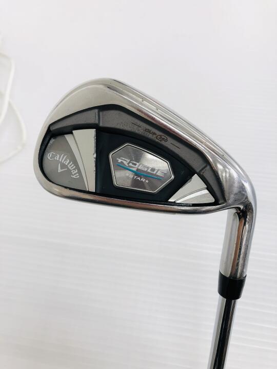 【中古】キャロウェイ ROGUE STAR アイアンセット 24° Sフレックス 38.0インチ NSプロ Zelos 7 Cランク 右利き用 Callaway ゴルフクラブ ローグスター ゴルフドゥ ゴルフ用品 GOLF DO 中古ゴルフクラブ