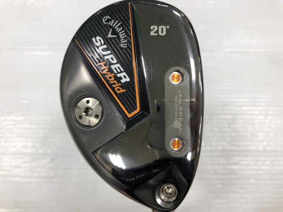 【中古】キャロウェイ SUPER Hybrid ユーティリティ 20° UNIフレックス 40.0インチ ヘッドカバーあり Diamana h45 Cランク 右利き用 Callaway ゴルフクラブ ゴルフドゥ ゴルフ用品 GOLF DO 中古ゴルフクラ