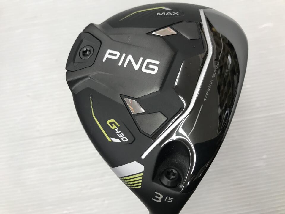 【中古】ピン G430 MAX フェアウェイウッド 3W 15° Sフレックス 42.75インチ ALTA J CB BLACK Bランク 右利き用 PING ゴルフクラブ G430マックス ゴルフドゥ ゴルフ用品 GOLF DO 中古ゴルフクラブ