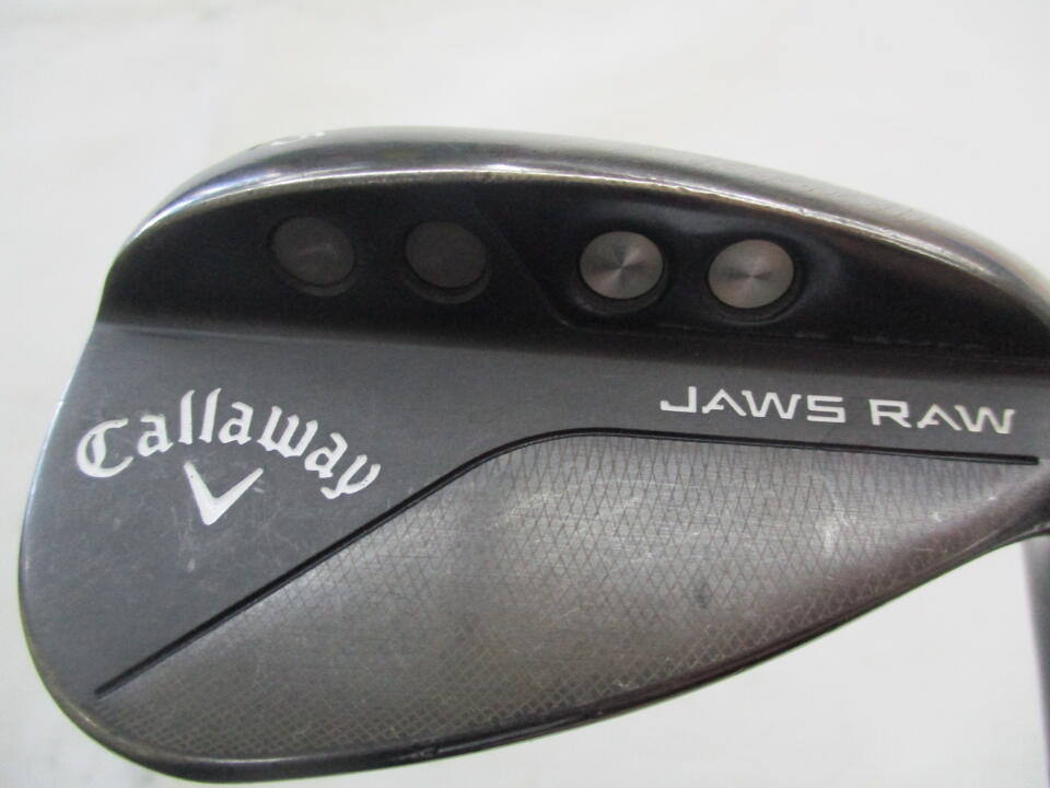 【中古】キャロウェイ JAWS RAW ブラック ウェッジ 56° S200フレックス 35.25インチ ダイナミックゴールド HT Cランク 右利き用 Callaway ゴルフクラブ ジョーズ ロウ ゴルフドゥ ゴルフ用品 GOLF DO 中