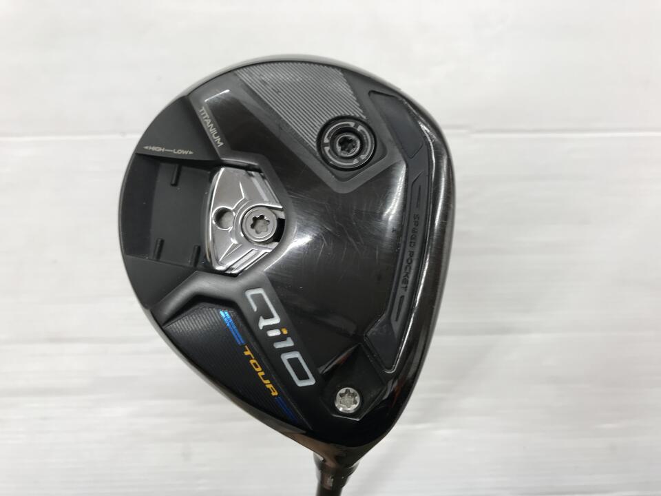 【中古】テーラーメイド Qi10 TOUR フェアウェイウッド 5W 18&deg; Sフレックス 42.25インチ Diamana BLACK ＴＭ６０ リシャフト品 Cランク 右利き用 Taylormade ゴルフクラブ Qi10ツアー ゴルフドゥ ゴルフ用｜ゴルフ ドゥ 中古クラブ店