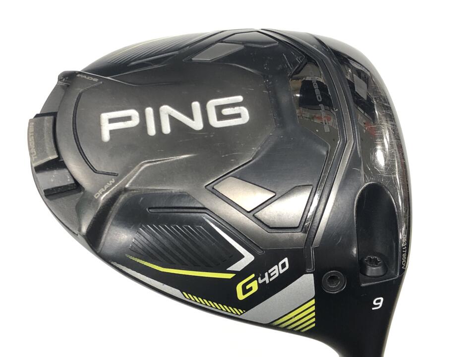 【中古】ピン G430 LST ドライバー 9° Sフレックス 45.25インチ ヘッドカバーあり SPEEDER NX GREEN 60 リシャフト品 Cランク 右利き用 PING ゴルフクラブ ゴルフドゥ ゴルフ用品 GOLF DO 中古ゴルフクラ