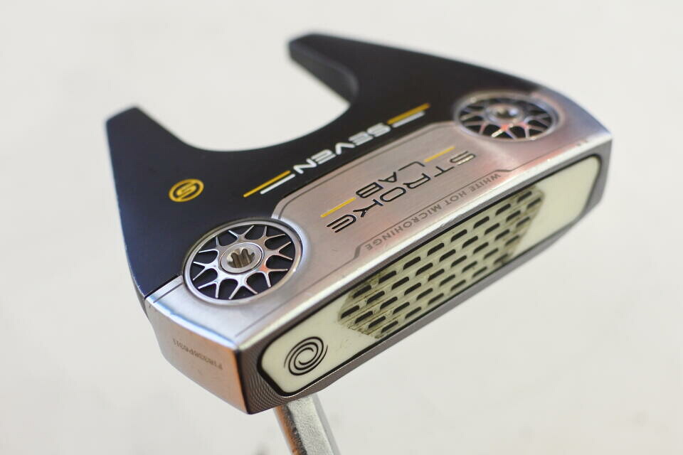 【中古】オデッセイ STROKE LAB SEVEN S パター 33.0インチ STROKE LAB リシャフト品 Cランク 右利き用 ODYSSEY ゴルフクラブ ゴルフドゥ ゴルフ用品 GOLF DO 中古ゴルフクラブ