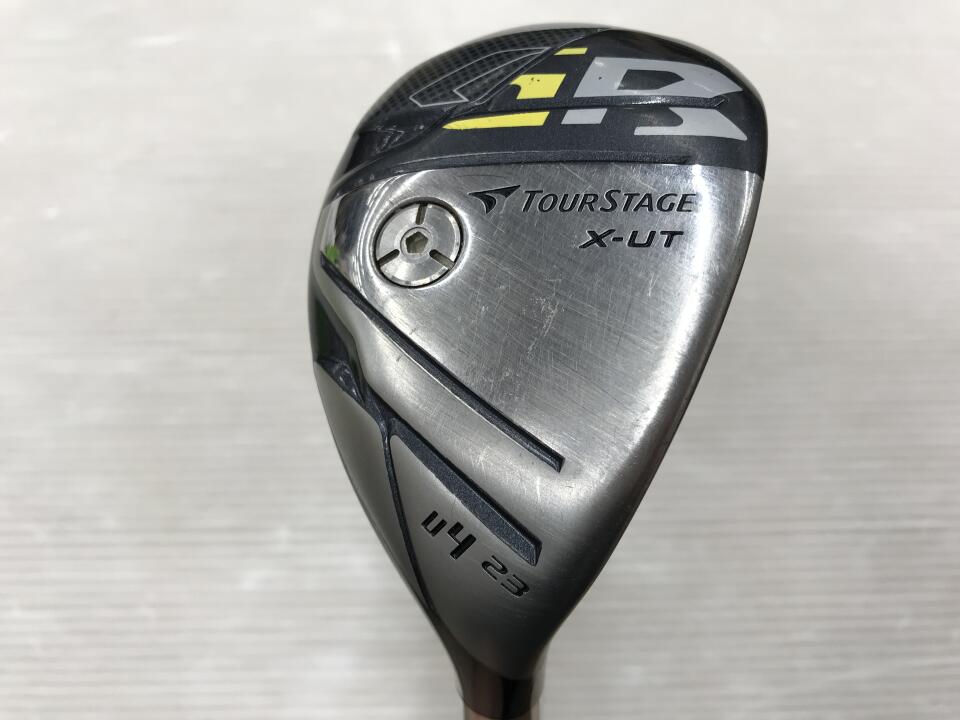 【中古】ブリヂストン ツアーステージ X-UT GR (2014) ユーティリティ 23° Rフレックス 39.5インチ ツアーAD B14-03u Cランク 右利き用 BRIDGESTONE ゴルフクラブ ゴルフドゥ ゴルフ用品 GOLF DO 中古ゴル