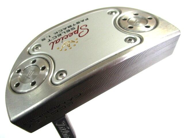 【中古】タイトリスト SC Special SELECT FASTBACK 1.5 パター 33.5インチ ヘッドカバーあり オリジナルスチール Cランク 右利き用 Titleist ゴルフクラブ スコッティキャメロン スペシャルセレクト フ