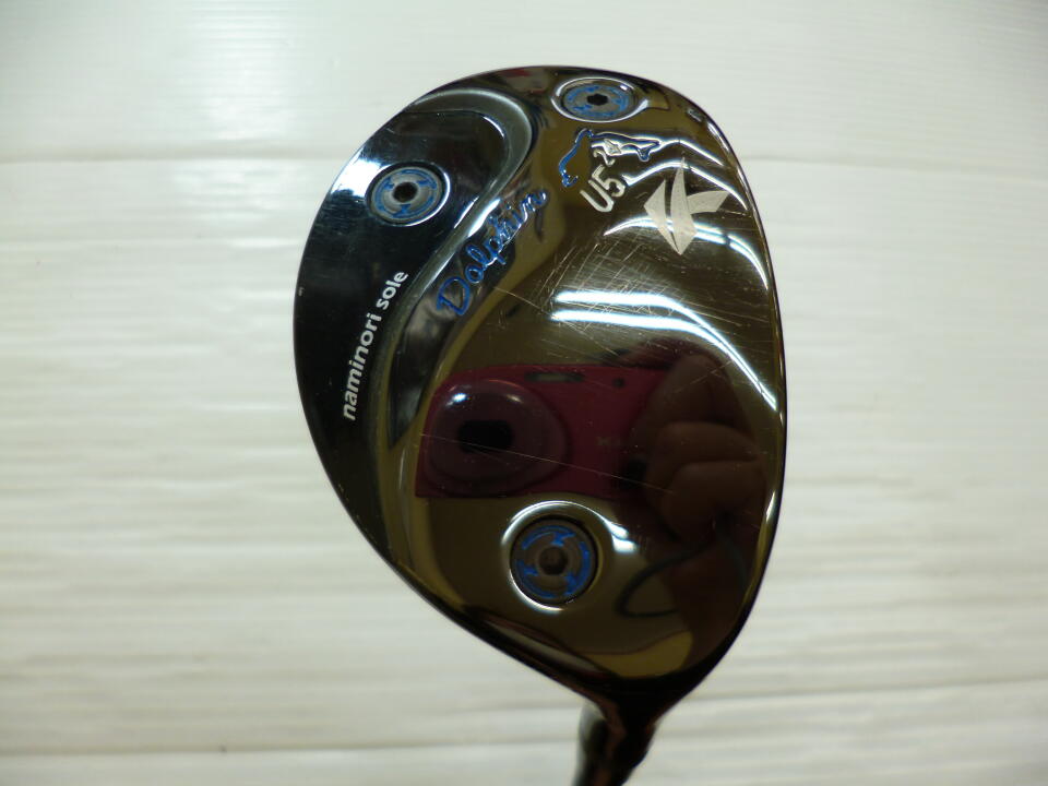 【中古】キャスコ Dolphin DU-122 ブラック ユーティリティ 24° Sフレックス 39.75インチ ATTAS MB-HY 85 Dランク 右利き用 Kasco ゴルフクラブ ゴルフドゥ ゴルフ用品 GOLF DO 中古ゴルフクラブ