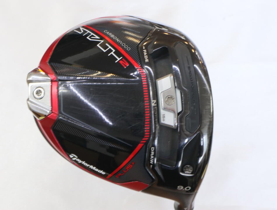 【中古】テーラーメイド STEALTH2 PLUS ドライバー 9° Sフレックス 45.75インチ ヘッドカバーあり TENSEI　RED　TM50 リシャフト品 Cランク 右利き用 Taylormade ゴルフクラブ ステルス2プラス ゴルフド