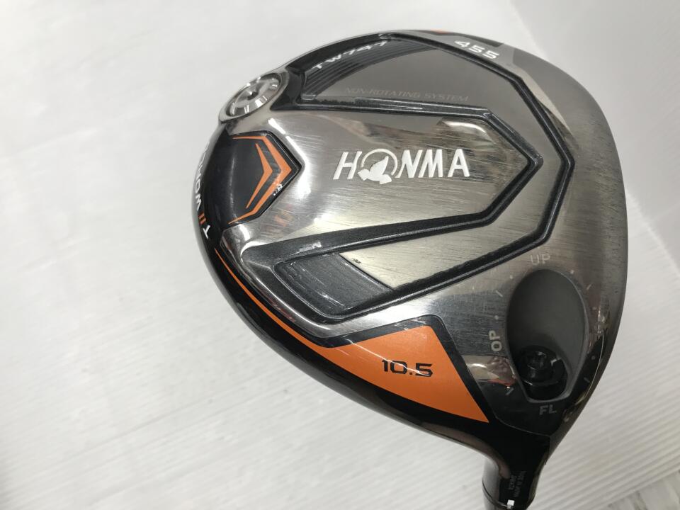 【中古】ホンマゴルフ TOUR WORLD TW747 455 ドライバー 10.5° Sフレックス 45.25インチ VIZARD FD-6 Cランク 右利き用 ゴルフクラブ ツアーワールド ゴルフドゥ ゴルフ用品 GOLF DO 中古ゴルフクラブ