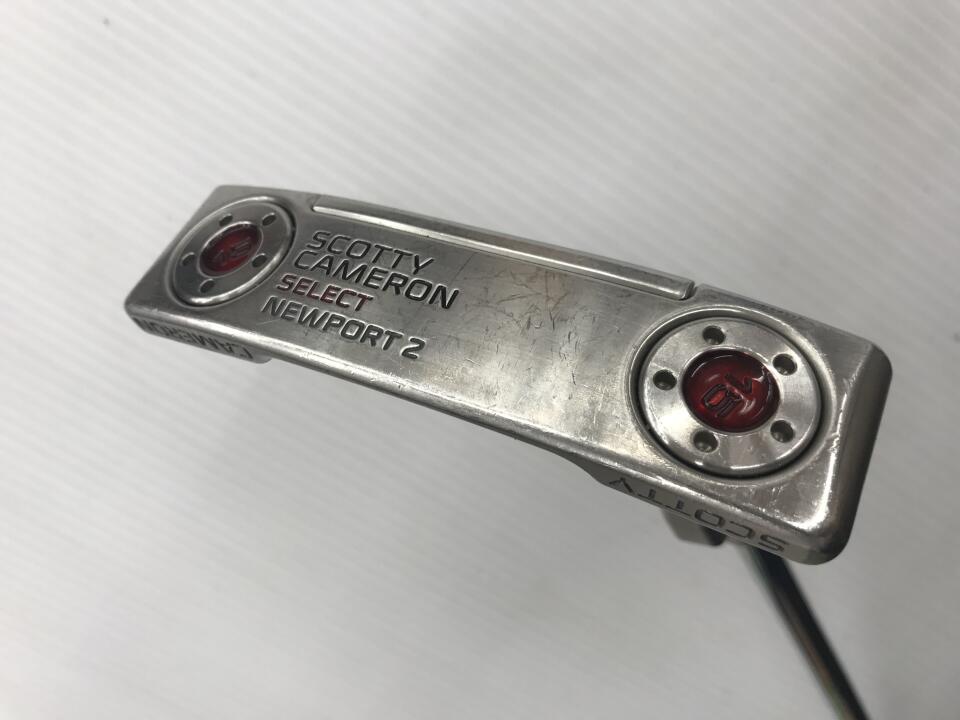 【中古】タイトリスト SC SELECT ニューポート 2 パター 34.0インチ ヘッドカバーあり オリジナルスチール Cランク 右利き用 Titleist ゴルフクラブ ゴルフドゥ ゴルフ用品 GOLF DO 中古ゴルフクラブ｜ゴルフ ドゥ 中古クラブ店