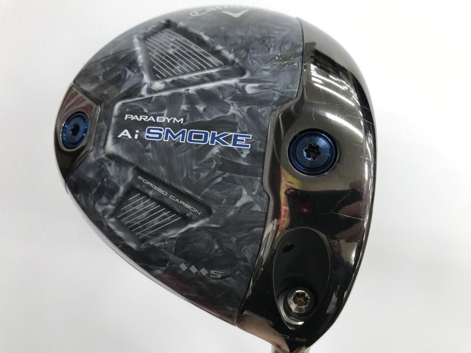 【中古】キャロウェイ PARADYM Ai SMOKE ◆◆◆ S ドライバー 10.5&deg; 45.5インチ DENALI 50 リシャフト品 Cランク 右利き用 Callaway ゴルフクラブ パラダイムAiスモーク トリプルダイヤモンドS ゴルフドゥ｜ゴルフ ドゥ 中古クラブ店