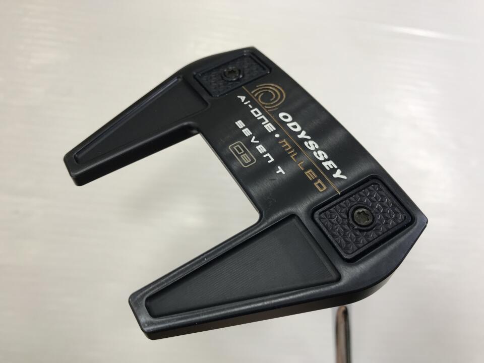 【中古】オデッセイ Ai-ONE MILLED SEVEN T パター 34.0インチ ヘッドカバーあり オリジナルスチール Cランク 右利き用 ODYSSEY ゴルフクラブ ゴルフドゥ ゴルフ用品 GOLF DO 中古ゴルフクラブ|ゴルフ ドゥ 中古クラブ店
