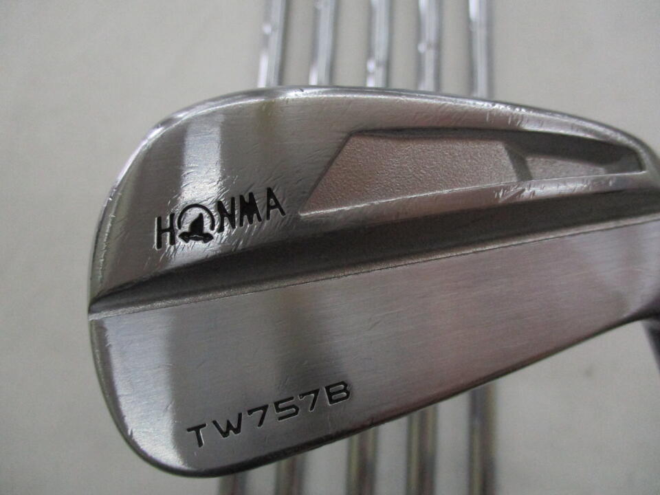 【中古】【訳あり】ホンマゴルフ TOUR WORLD TW757 B アイアンセット 25° S200フレックス 37.75インチ AMT TOUR WHITE リシャフト品 Dランク 右利き用 ゴルフクラブ ツアーワールド ゴルフドゥ ゴルフ用|ゴルフ ドゥ 中古クラブ店