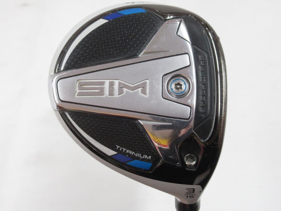 【中古】テーラーメイド SIM フェアウェイウッド 3W 15° 43.0インチ CRAZY neroCB-80? リシャフト品 Dランク 右利き用 Taylormade ゴルフクラブ シム ゴルフドゥ ゴルフ用品 GOLF DO 中古ゴルフクラブ