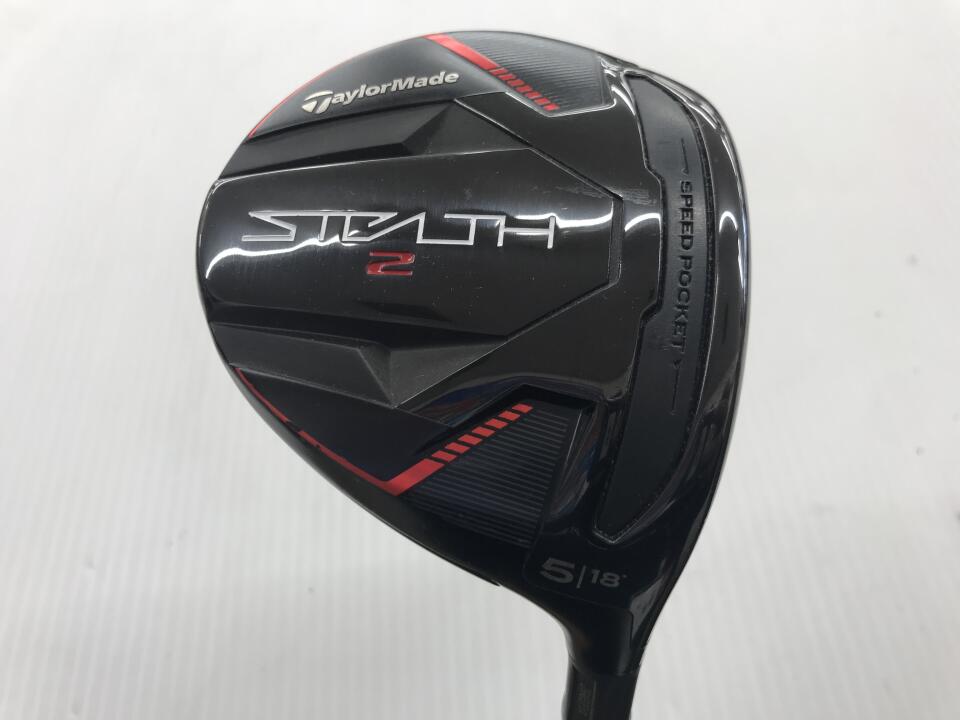 【中古】テーラーメイド STEALTH2 フェアウェイウッド 5W 18° SRフレックス 42.5インチ TENSEI RED TM50 Cランク 右利き用 Taylormade ゴルフクラブ ステルス2 ゴルフドゥ ゴルフ用品 GOLF DO 中古ゴルフク