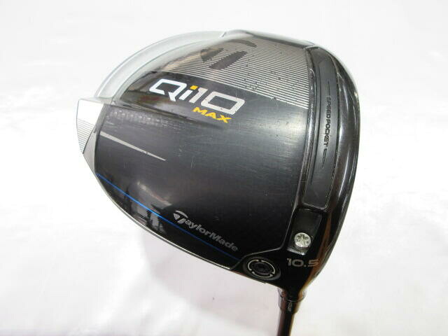 【中古】テーラーメイド Qi10 MAX ドライバー 10.5° Sフレックス 45.5インチ ヘッドカバーあり Diamana BLUE TM50 Cランク 右利き用 Taylormade ゴルフクラブ Qi10マックス ゴルフドゥ ゴルフ用品 GOLF DO 中