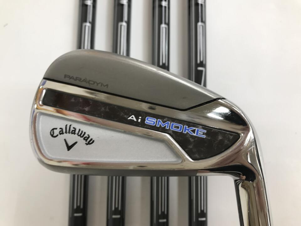 【中古】キャロウェイ PARADYM Ai SMOKE アイアンセット Rフレックス 38.0インチ TENSEI 50 for Callaway(Ai SMOKE) Cランク 右利き用 Callaway ゴルフクラブ パラダイムAiスモーク ゴルフドゥ ゴルフ用品 GOLF DO