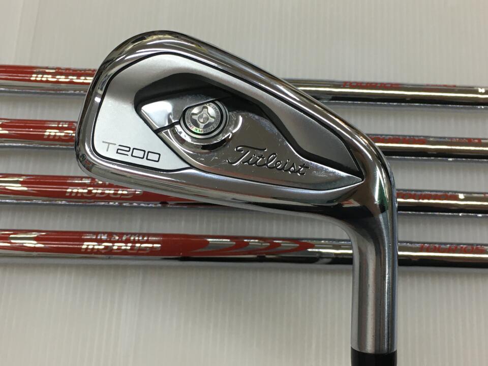 【中古】タイトリスト T200 アイアンセット Sフレックス 37.75インチ NSプロ MODUS 3 TOUR 105 Cランク 右利き用 Titleist ゴルフクラブ ゴルフドゥ ゴルフ用品 GOLF DO 中古ゴルフクラブ｜ゴルフ ドゥ 中古クラブ店