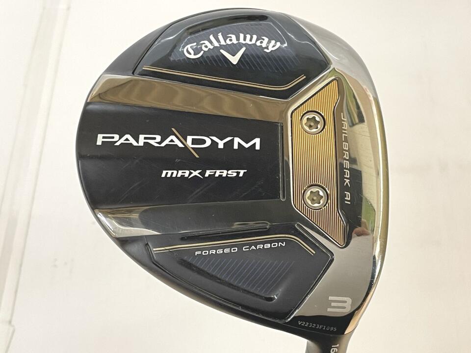 【中古】キャロウェイ PARADYM MAX FAST フェアウェイウッド 3W 16° Rフレックス 43.0インチ SPEEDER NX 40 for Callaway(PARADYM) Cランク 右利き用 Callaway ゴルフクラブ パラダイムマックスファスト ゴルフド