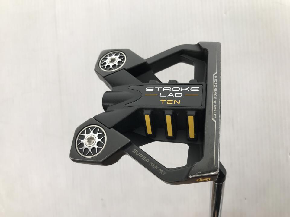 【中古】オデッセイ STROKE LAB BLACK TEN SHORT SITELINE パター 34.0インチ STROKE LAB Cランク 右利き用 ODYSSEY ゴルフクラブ ゴルフドゥ ゴルフ用品 GOLF DO 中古ゴルフクラブ