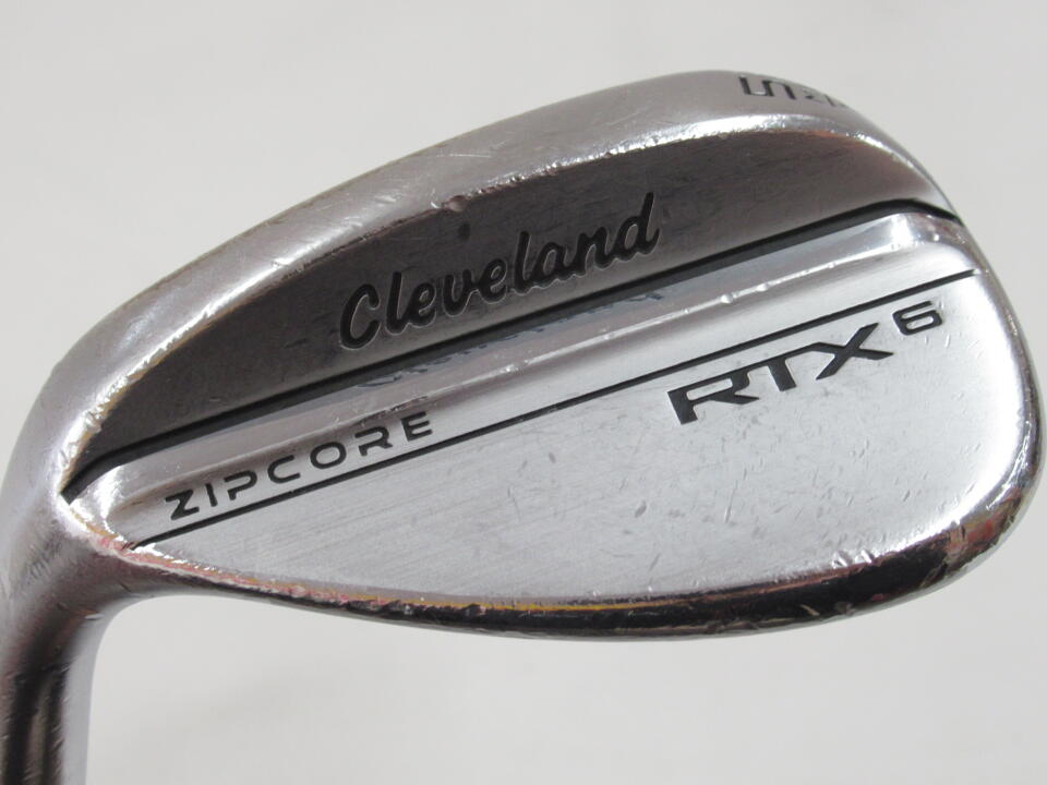 【中古】【訳あり】クリーブランド RTX 6 ZIPCORE ツアーサテン ウェッジ 56° S200フレックス 35.0インチ ダイナミックゴールド HT Dランク 左利き用 Cleveland ゴルフクラブ ゴルフドゥ ゴルフ用品 GO