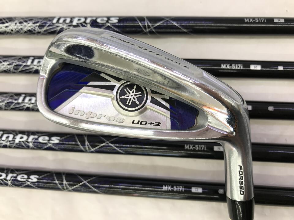 【中古】ヤマハ inpres UD+2 アイアンセット Rフレックス 38.75インチ MX-517i Dランク 右利き用 YAMAHA ゴルフクラブ ゴルフドゥ ゴルフ用品 GOLF DO 中古ゴルフクラブ|ゴルフ ドゥ 中古クラブ店