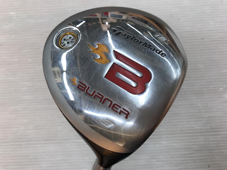 【中古】テーラーメイド バーナー (2008) フェアウェイウッド 3W 15° SRフレックス 43.0インチ リアックススーパーファストバーナープラス Cランク 右利き用 Taylormade ゴルフクラブ ゴルフドゥ