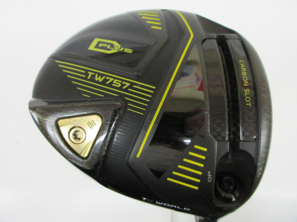 【中古】ホンマゴルフ TOUR WORLD TW757 D PLUS ドライバー 10.5° Sフレックス 45.5インチ ヘッドカバーあり VIZARD MA-5 Cランク 右利き用 ゴルフクラブ ツアーワールド ゴルフドゥ ゴルフ用品 GOLF DO 中
