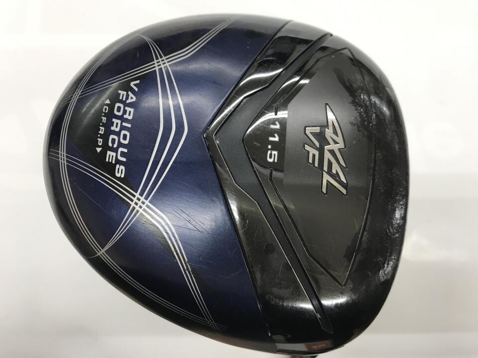 【中古】ツルヤ AXEL VF ドライバー 11.5° Rフレックス 45.25インチ ヘッドカバーあり AXEL VF Speeder Dランク 右利き用 TSURUYA ゴルフクラブ ゴルフドゥ ゴルフ用品 GOLF DO 中古ゴルフクラブ