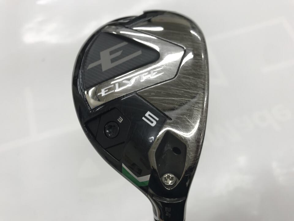 【中古】キャロウェイ ELYTE ユーティリティ 24&deg; Rフレックス 39.25インチ ヘッドカバーあり VENTUS GREEN 5 for Callaway Cランク 右利き用 Callaway ゴルフクラブ エリート ゴルフドゥ ゴルフ用品 GOLF DO｜ゴルフ ドゥ 中古クラブ店