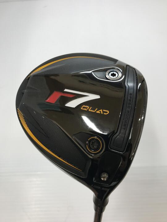 【中古】テーラーメイド r7 QUAD MINI DRIVER ドライバー 13.5&deg; Sフレックス 43.75インチ ヘッドカバーあり Diamana SILVER TM55(r7 QUAD) Cランク 右利き用 Taylormade ゴルフクラブ アールセブンクアッドミニ｜ゴルフ ドゥ 中古クラブ店