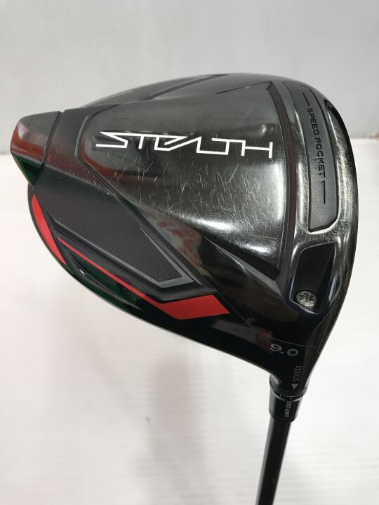 【中古】【訳あり】テーラーメイド STEALTH ドライバー 9° Sフレックス 45.75インチ TENSEI RED TM50 Dランク 右利き用 Taylormade ゴルフクラブ ステルス ゴルフドゥ ゴルフ用品 GOLF DO 中古ゴルフクラ