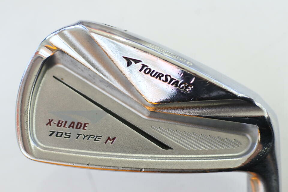 【中古】【訳あり】ブリヂストン ツアーステージ X-BLADE 705 TYPE M アイアンセット 25° S200フレックス 37.75インチ ダイナミックゴールド Dランク 右利き用 BRIDGESTONE ゴルフクラブ ゴルフドゥ ゴ