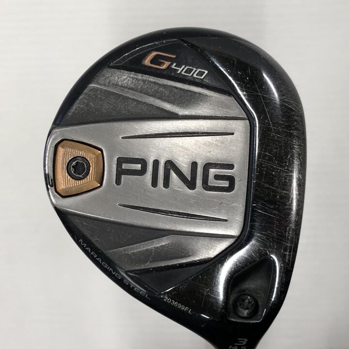 【中古】ピン G400 フェアウェイウッド 3W 14.5° 43.25インチ ALTA DISTANZA Dランク 右利き用 PING ゴルフクラブ ゴルフドゥ ゴルフ用品 GOLF DO 中古ゴルフクラブ