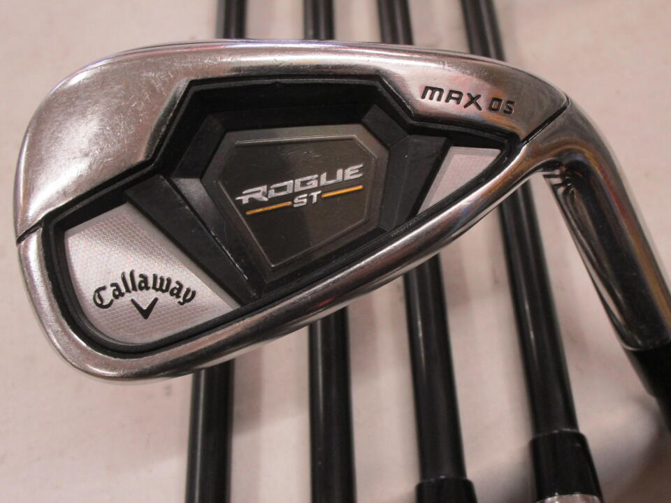 【中古】キャロウェイ ROGUE ST MAX OS アイアンセット 25.5° Rフレックス 37.625インチ VENTUS 5 for Callaway Cランク 右利き用 Callaway ゴルフクラブ ローグSTマックスOS ゴルフドゥ ゴルフ用品 GOLF DO 中古