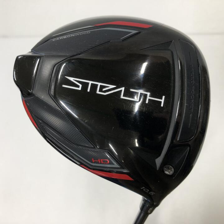 【中古】テーラーメイド STEALTH HD ドライバー 10.5° Rフレックス 46.0インチ ヘッドカバーあり TENSEI RED TM50 Dランク 右利き用 Taylormade ゴルフクラブ ステルスHD ゴルフドゥ ゴルフ用品 GOLF DO 中古